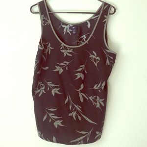 Gap black and green tank